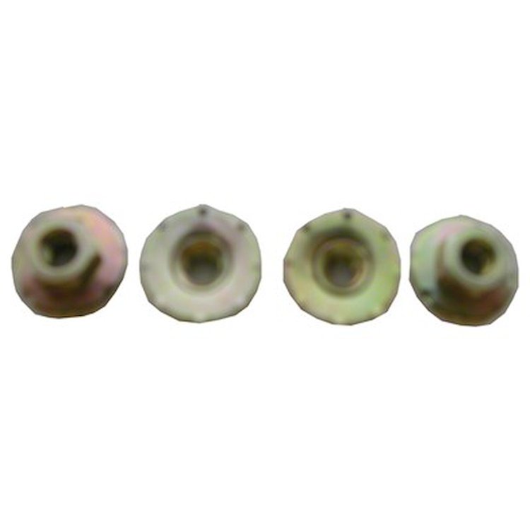 GMK4021440701S 4 Pieces For 2 Handles Door Handle Nut Kit Fits Select 1970-1988 Buick, Chevrolet Oldsmobile, Pontiac Models