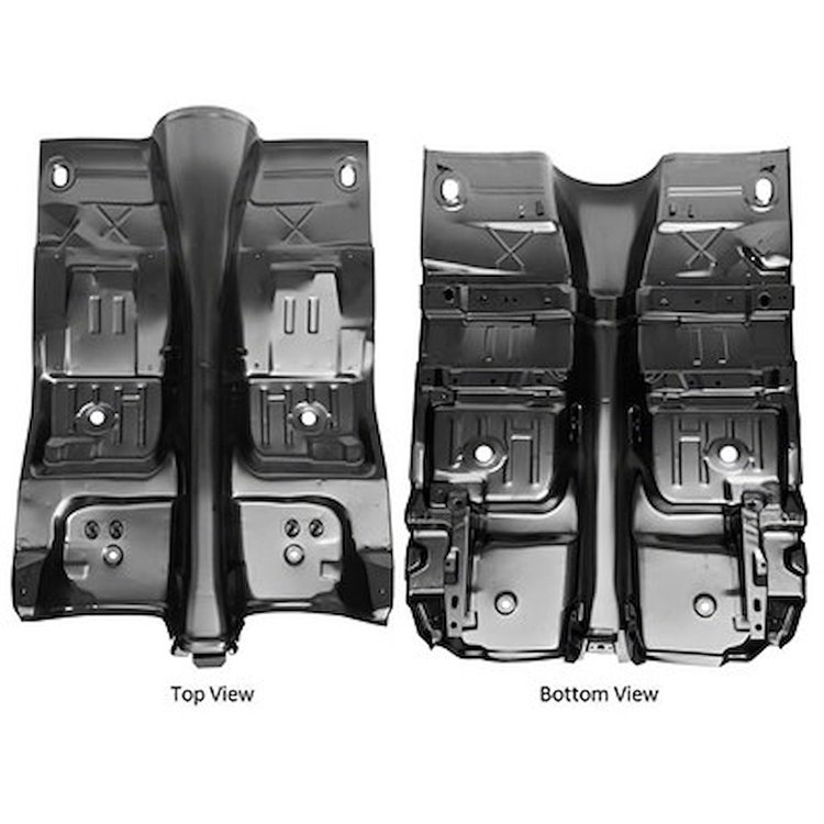 GMK4021500704S 1-Piece OE-Style Floor Pan Assembly for 1970-1974 Chevrolet Camaro