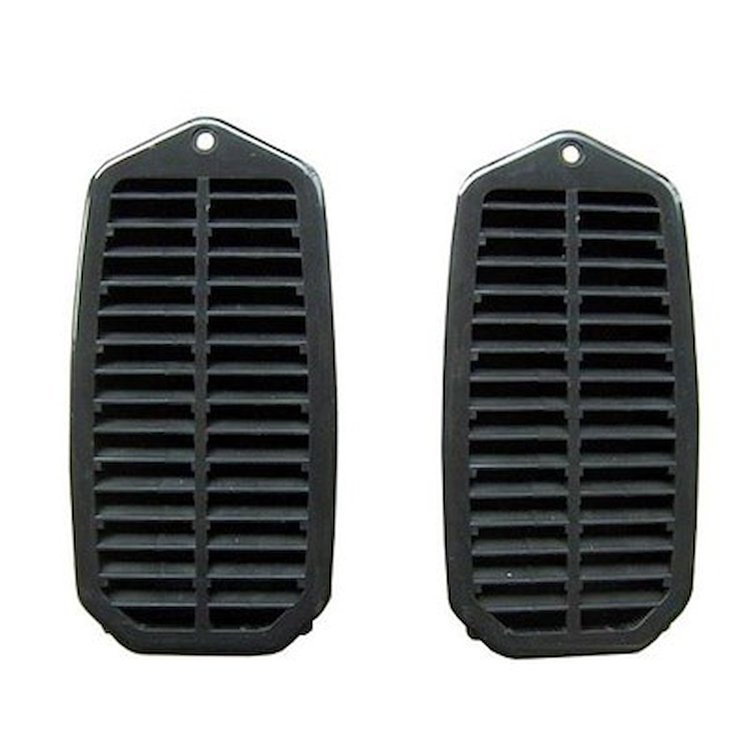 GMK402161270P With RuBig Blocker Seals Door Jamb Vent Louvers for 1970-1981 Chevrolet Camaro