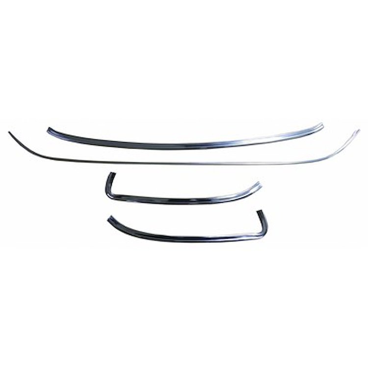 GMK402171575S Bright Rear Window Reveal Molding Set for 1975-1981 Chevrolet Camaro