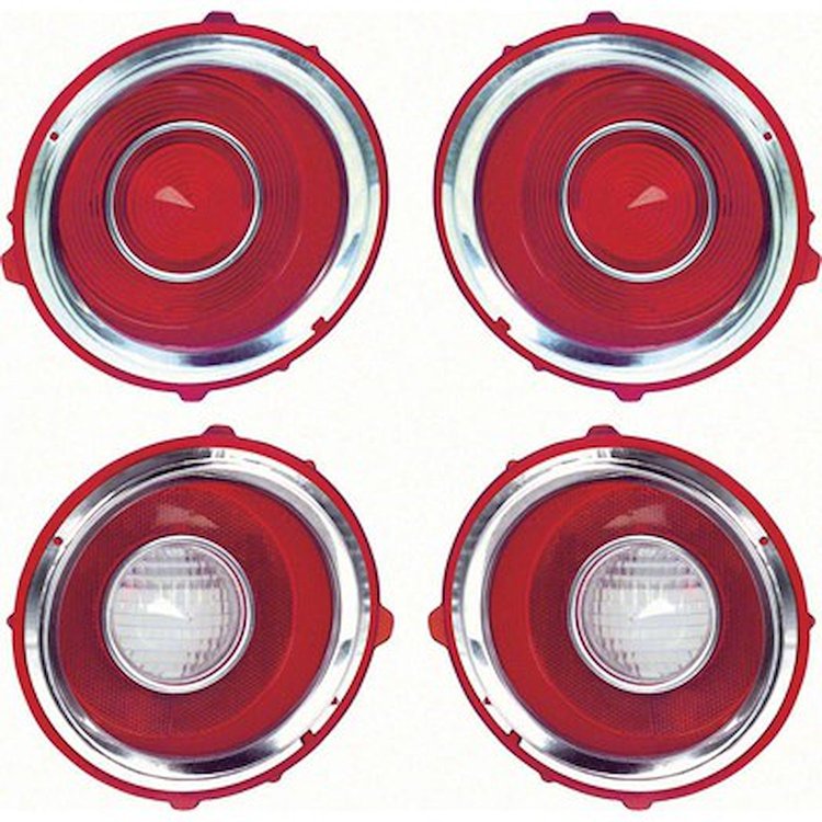 GMK4021845702S Tail Lamp Lens Set for 1970-1971 Chevrolet Camaro