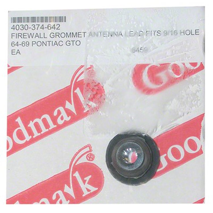GMK4030374642 Fits 9/16 in. Hole Firewall Antenna Lead Grommet for 1964-1969 Special