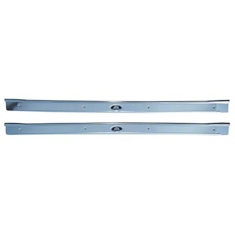 GMK403057564P Left/Driver Side/Right/Passenger Side Pair Carpet Sill Plate for 1964-1967 Gm A-Body 2-Door Models Only