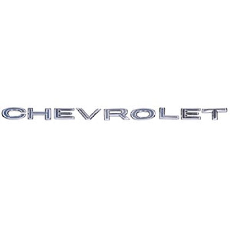 GMK4030702641S 'C-H-E-V-R-O-L-E-T' Trunk Lid Or Tailgate Letter Set for 1964-1965 Chevrolet Chevelle