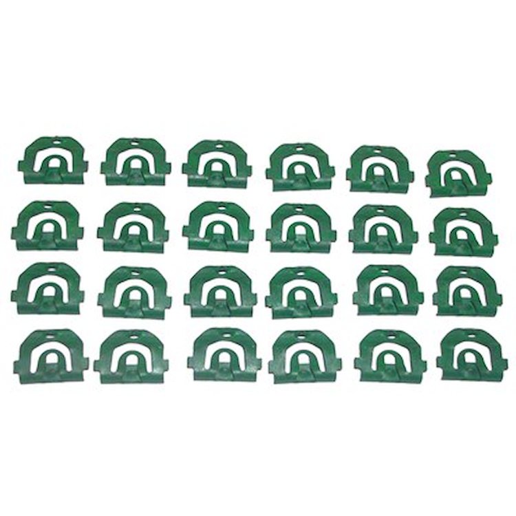 GMK4030715641S 24 Pieces Rear Window Reveal Molding Clip Set for 1964-1965 Chevrolet Chevelle