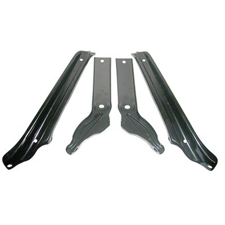 GMK403100566S Front Bumper Bracket Set for 1966 Chevrolet Chevelle