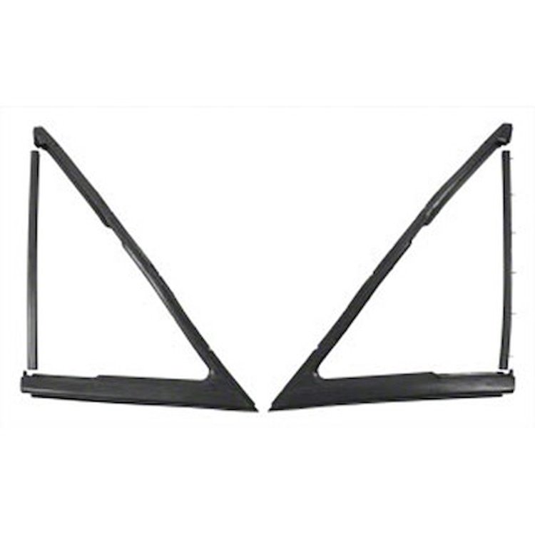 GMK4031418661P Vent Window Weatherstrips for 1966-1967 Gm A-Body 2-Door Hardtop Or Convertible [Pair]