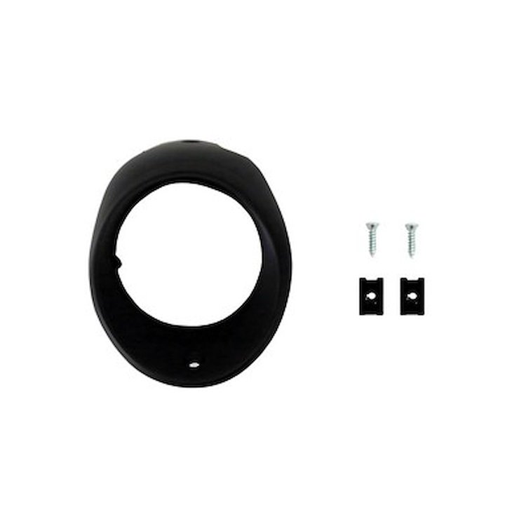 GMK40315236621L Black Air Outlet Vent Bezel Left/Driver Side for 1966-1969 Chevrolet Chevelle