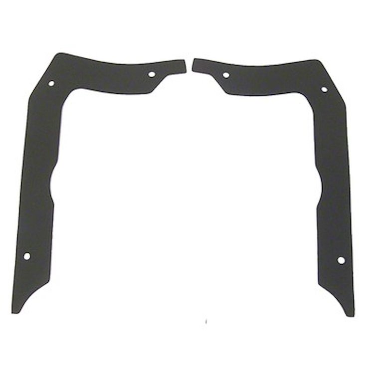 GMK4031611663P Pair Quarter Panel Extension Seals for 1966-1967 Chevrolet Chevelle [Except Wagon Models Or El Camino]