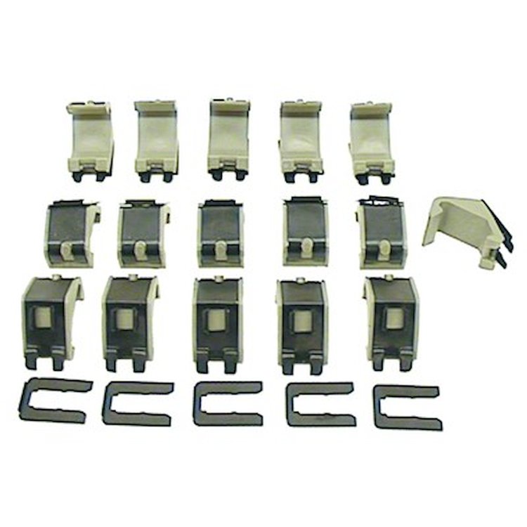 GMK403170866S 16 Clips/Retainers Convertible Top Boot Clip Set for 1967-1969 Chevrolet Camaro