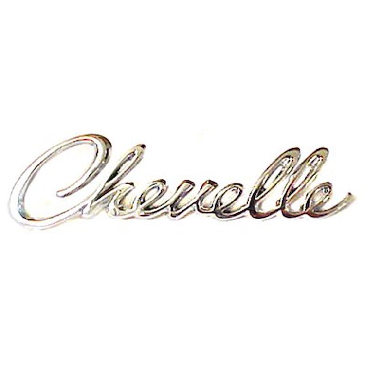GMK403203168 Header Panel Emblem 1968-1969 'Chevelle