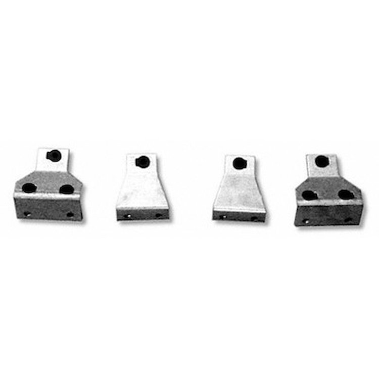 GMK4032053692S 4-Pieces With Puch-In Nuts Grille Valance Mount Brackets for 1969 Chevrolet Chevelle