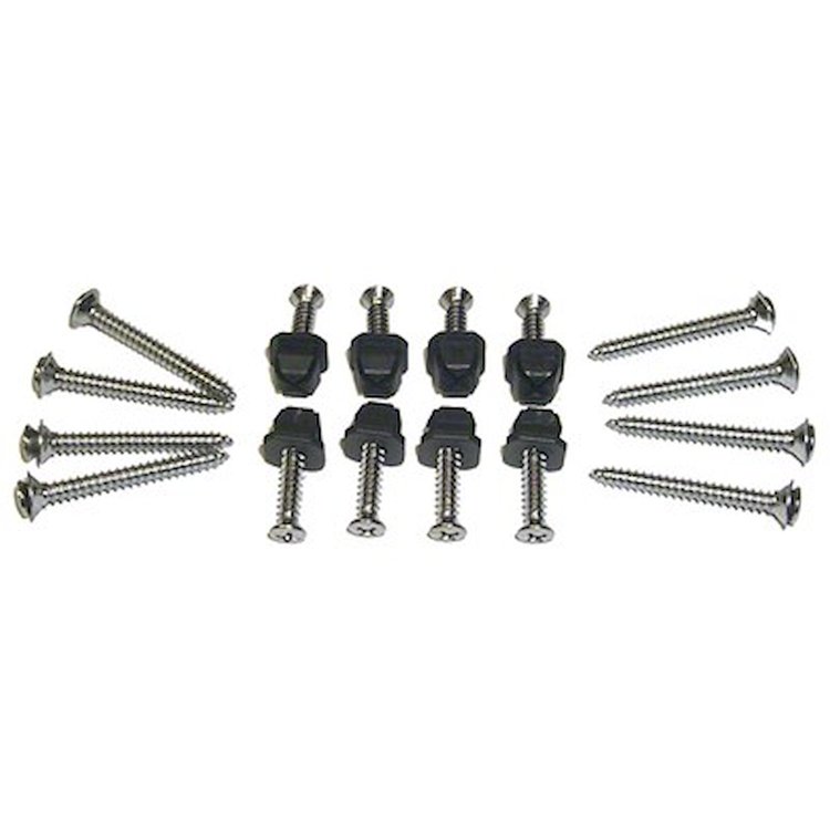 GMK4032060693S 24 Pieces Headlamp Bezel Hardware Kit for 1969 Chevrolet Chevelle