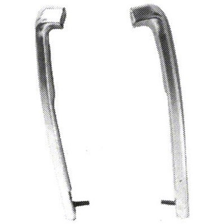 GMK4032115692P Left/Driver Side/Right/Passenger Side Pair Fender Eyebrow Molding for 1969 Malibu Concours