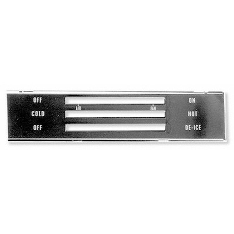 GMK40325236815 Heater Control Lens 1968 Chevelle, El Camino Without A/C