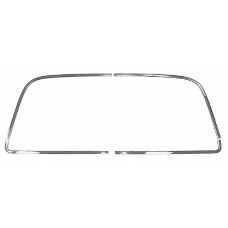 GMK403271568S 5 Piece Set Rear Window Reveal Molding Set for 1968-1972 Chevrolet Chevelle