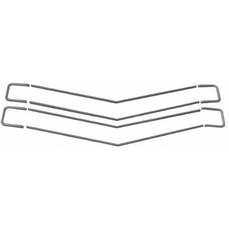 GMK4033055701S 8 Pieces Grille Molding Set for 1970 Chevy Chevrolet Chevelle Ss