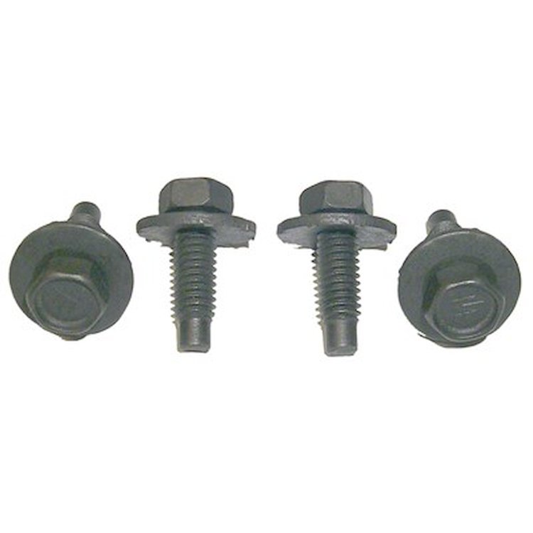 GMK4033110712S 4 Pieces Fender Extension Top Bracket Hardware Kit for 1971-1972 Chevrolet Chevelle