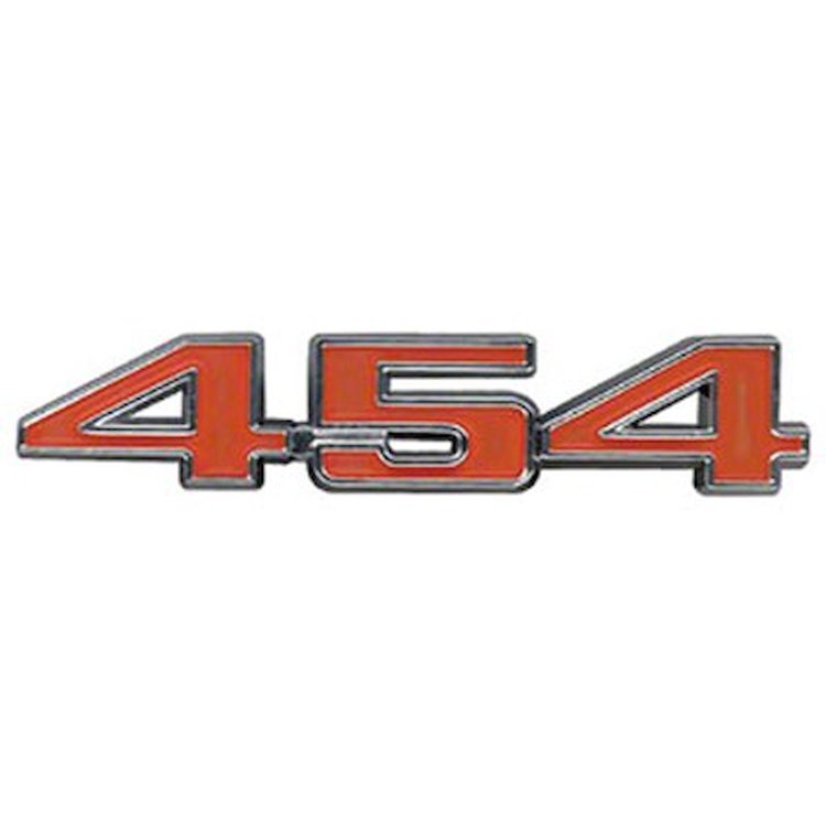 GMK4033130705 Fender Emblem '454' 1970-1972 Chevelle, El Camino Ss