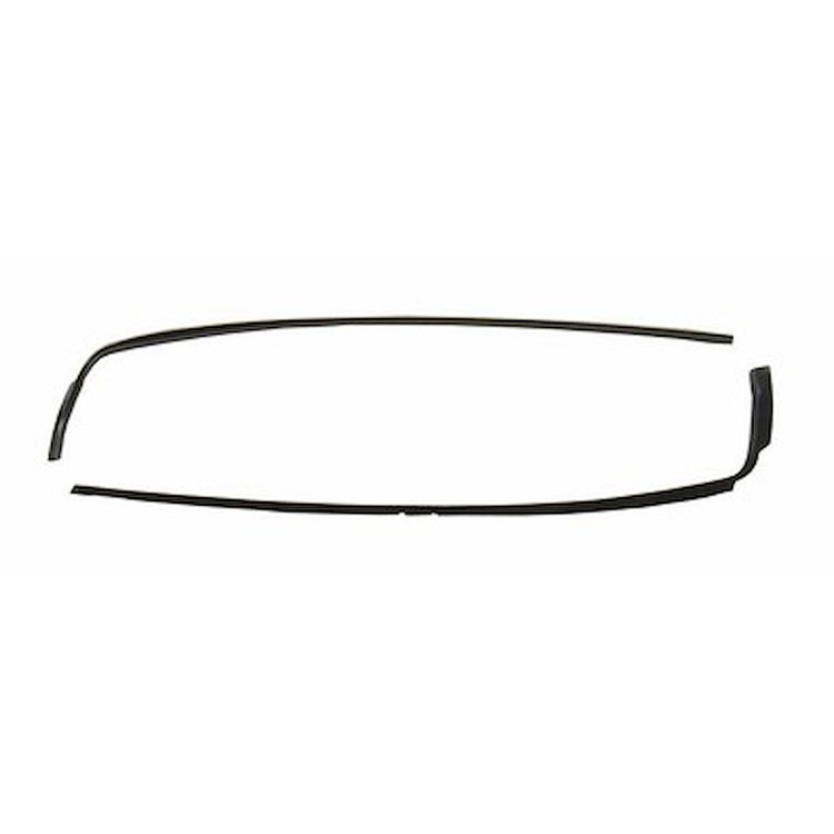 GMK403349770P Steel Drip Rails That Weld To Roof Skin Roof Rail Gutter Set for 1970-1972 Chevrolet Chevelle