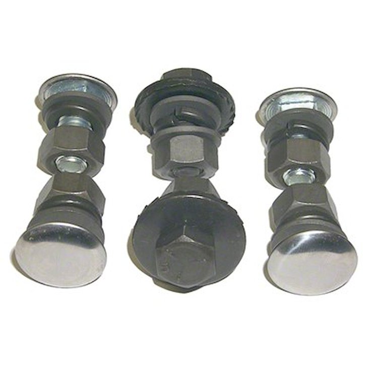 GMK4033801701S Rear Bumper Mounting Hardware Kit for 1970-1972 Chevrolet Chevelle Except Wagon Models