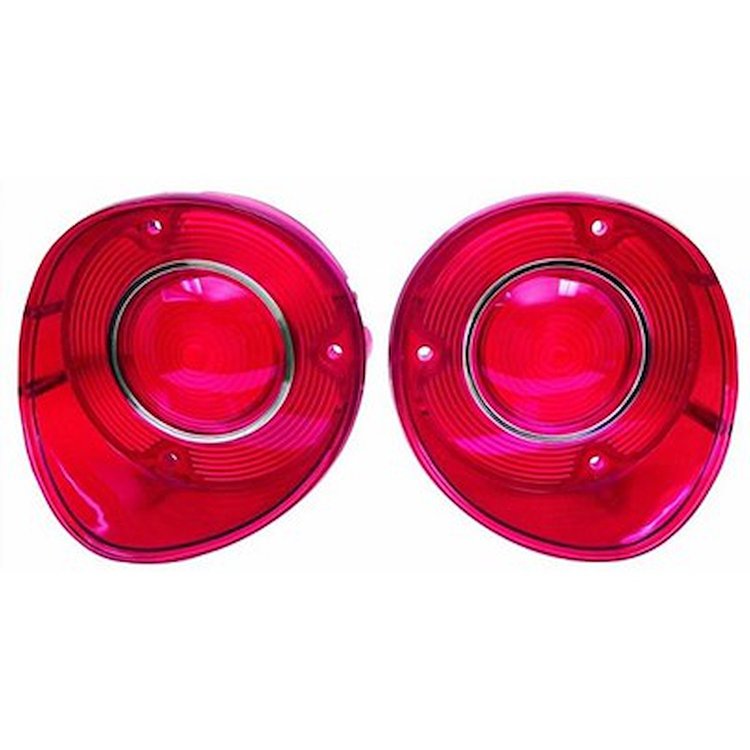 GMK4033845722P Pair Tail Lamp Lenses for 1972 Chevrolet Malibu