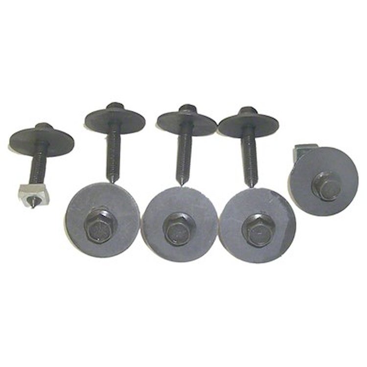 GMK4033990701S Body Mount Hardware for 1970-1972 Chevrolet Gm A-Body Except Convertible [18 Pieces]