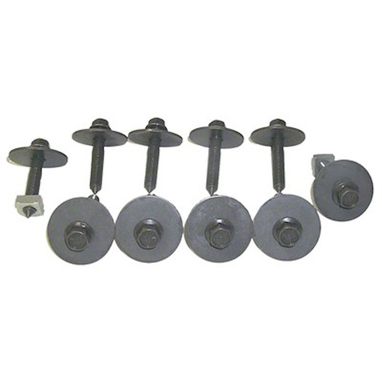 GMK4033990702S Body Mount Hardware for 1970-1972 Chevrolet Gm A-Body Convertible [22 Pieces]