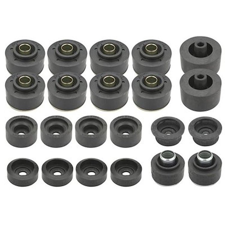 GMK403539278S 22 Pieces Body Mount Bushing Set Fits Select 1978-1988 Buick, Chevy, Oldsmobile, Pontiac Models