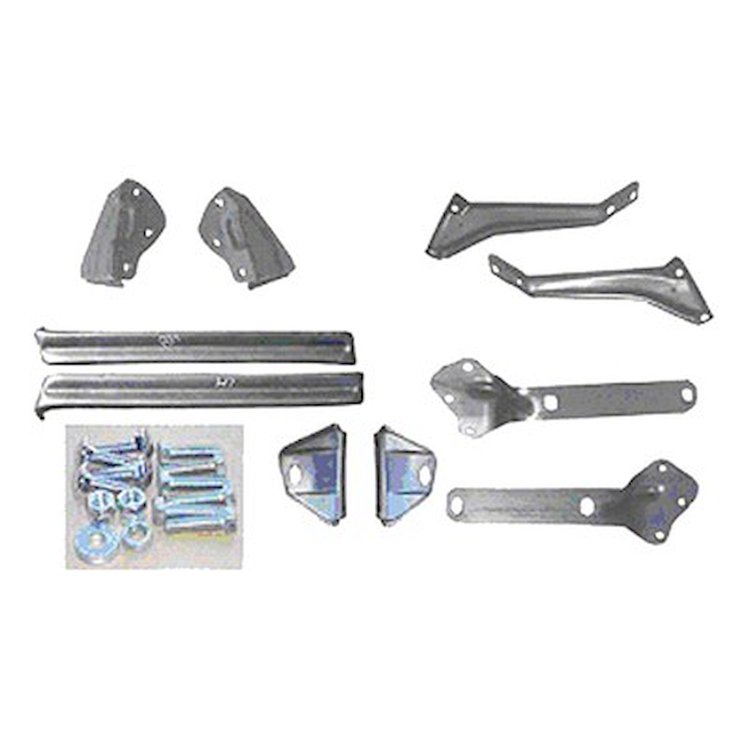 GMK404000557S Front Bumper Bracket Set for 1957 Chevrolet 150