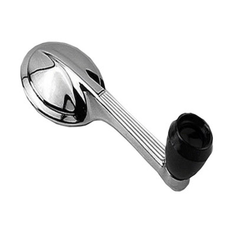 GMK404142158 Black Know With Charcoal Insert Window Crank Handle for 1958 Chevrolet Impala