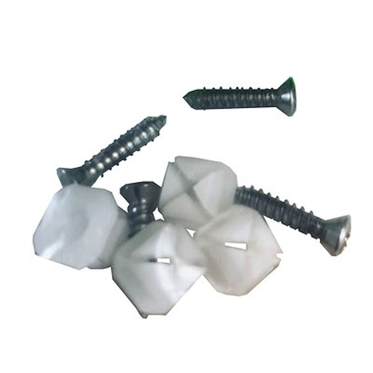 GMK406006070S 12 Pieces Headlamp Bezel Hardware Kit for 1970-1972 Monte Carlo