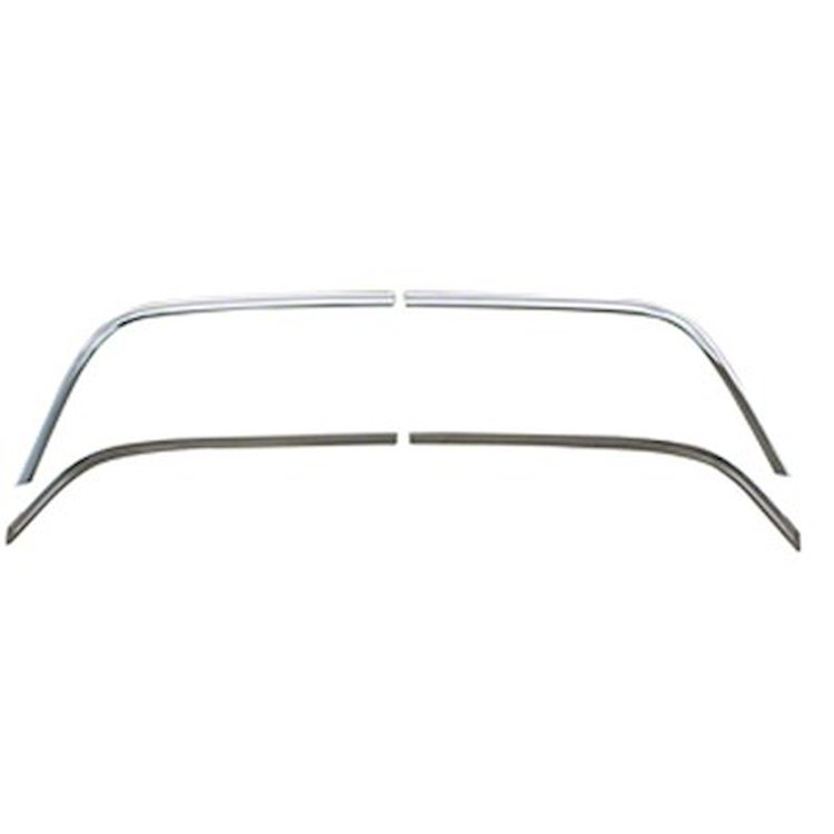 GMK408571578S 4 Piece Set Rear Window Reveal Molding Set for 1978-1987 Chevrolet El Camino