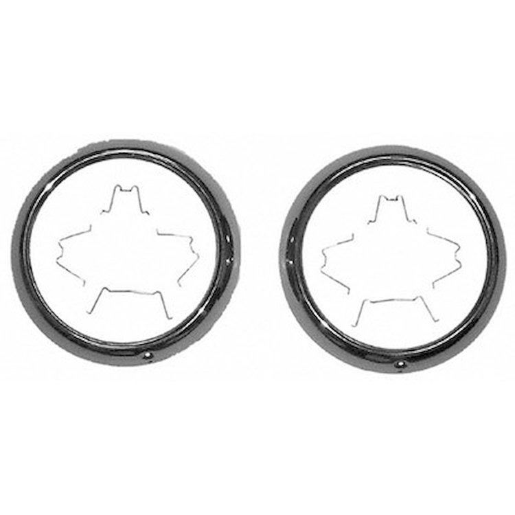 GMK414006047P Left/Driver Side/Right/Passenger Side Pair Headlamp Bezel for 1947-1955 1st Series 1/2 Ton Truck