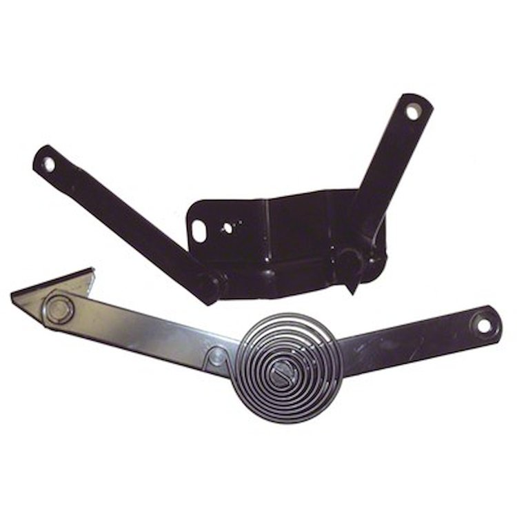 GMK414021047L Left/Driver Side Hood Hinge & Support Link for 1947-1955 1st Series 1/2 Ton Truck