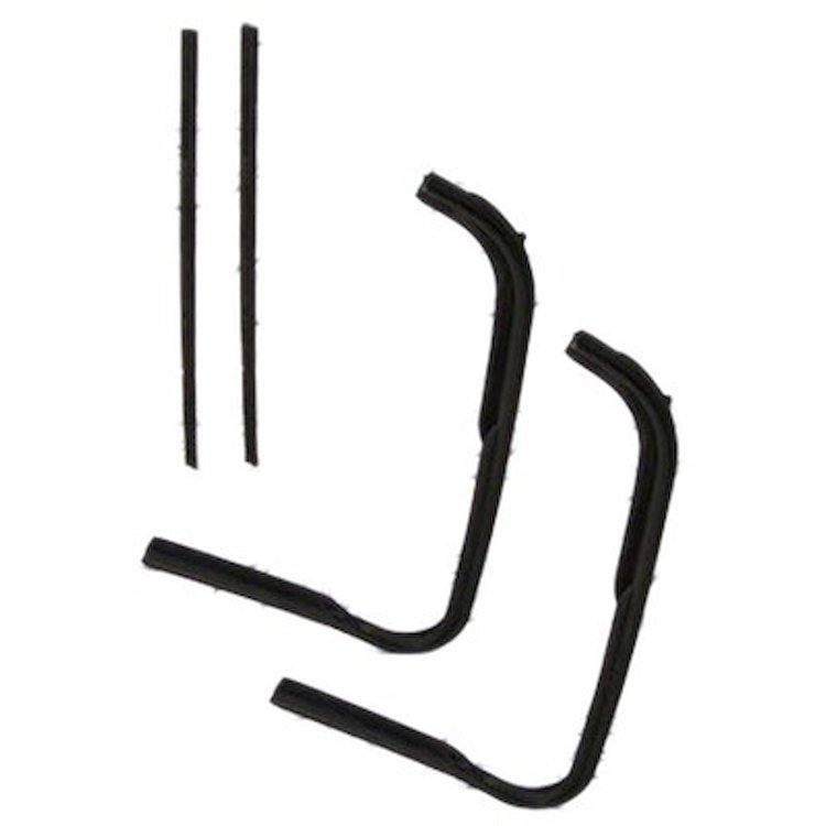 GMK4140418511P 4-Piece Kit Vent Window Weatherstrips for 1951-1955 1st Series Truck