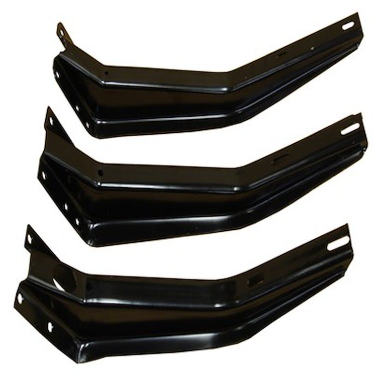 GMK414066147RS Right/Passenger Side Running Board Brackets for 1947-1955 1st Series 1/2 Ton Truck