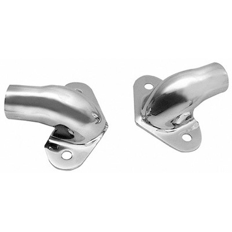 GMK4140823471SP Pair Tailgate Trunnions for 1947-1953 1st Series Truck Stainless Steel