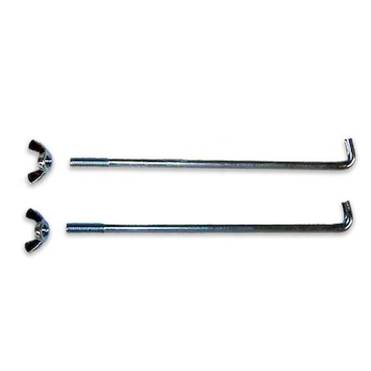 GMK4141301552S Battery Hold Down Bolt & Nut Set for 1955-1966 Chevrolet
