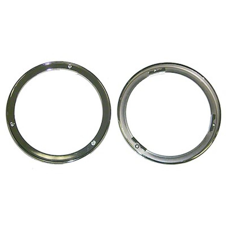 GMK414206063P Left/Driver Side/Right/Passenger Side Pair Headlamp Bezel for 1963 Chevrolet C/K Truck