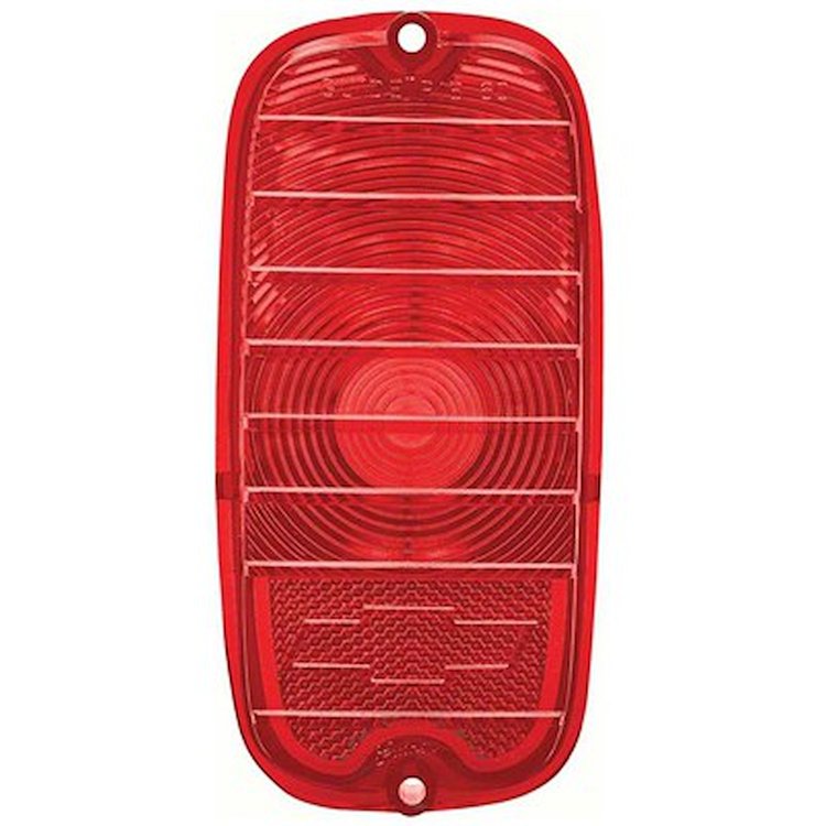 GMK4142845602A With Logo Tail Lamp Lens for 1960-1966 Chevrolet Fleetside Truck [Use 2]