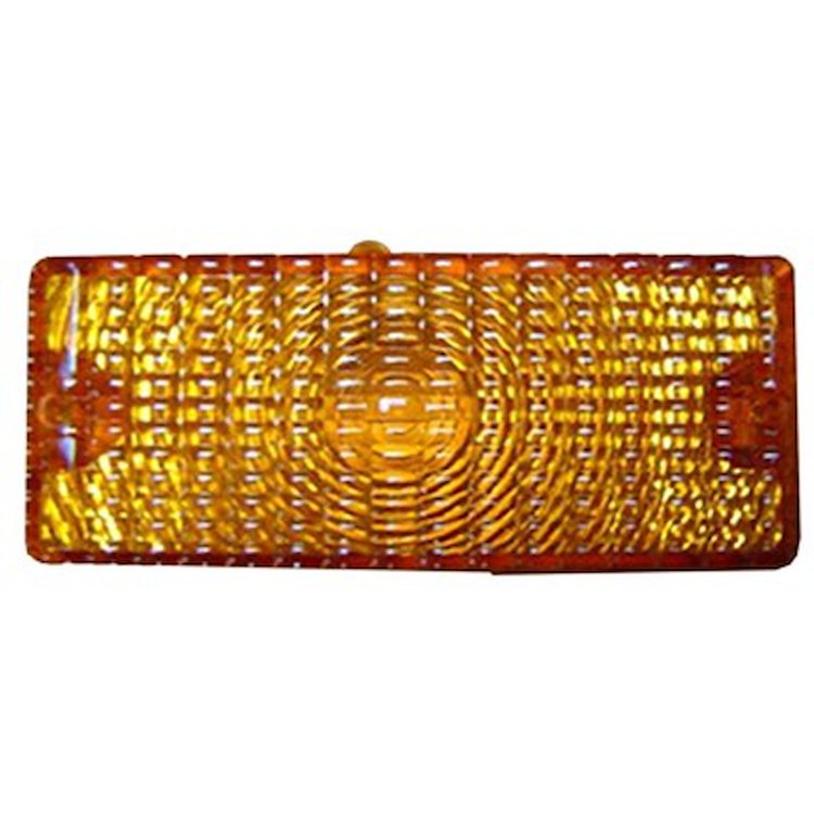 GMK4143070691L Amber Left/Driver Side Park Lamp Lens for 1969-1970 Chevrolet C/K Truck