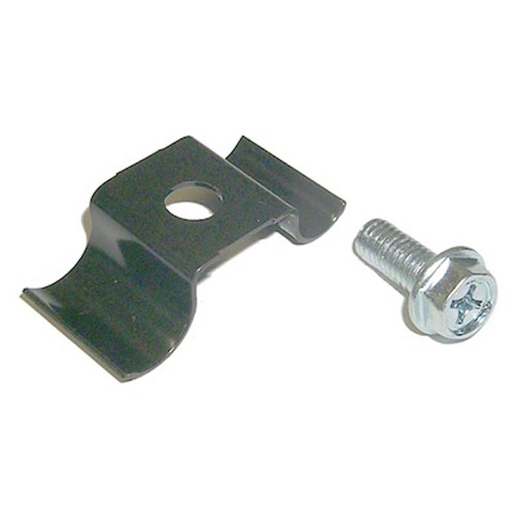 GMK4143301671S Black Edp A/C Hose Clamp With Bolt for 1967-1972 Chervolet