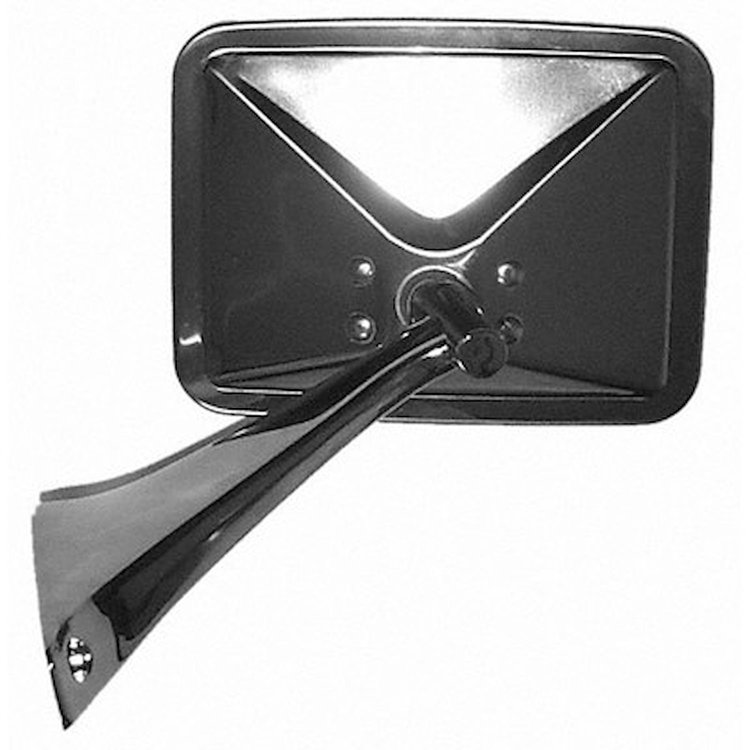 GMK414341071L Non Remote Outside Sideview Mirror for 1971-1972 C/K Truck