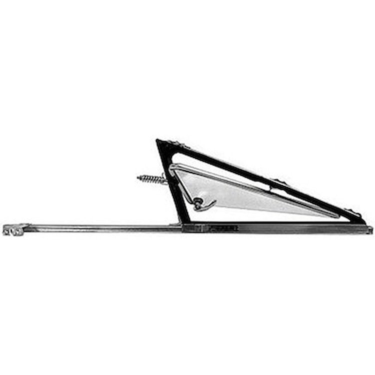 GMK4143419681RS Right/Passenger Side Vent Window Assembly for 1968-1972 C/K Truck Chrome With Clear Glass