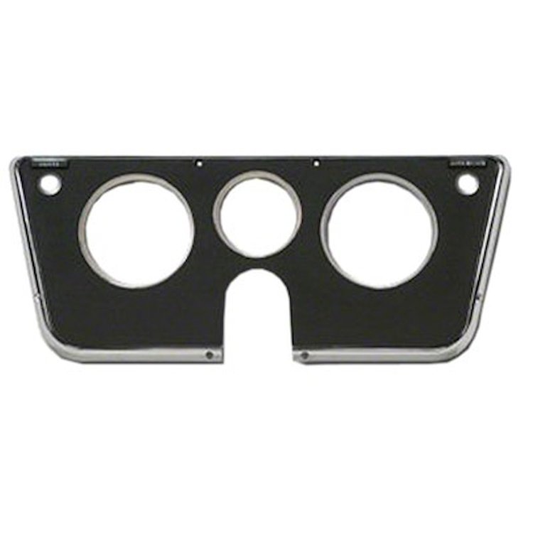 GMK4143523692 3 Gauge Holes Instrument Cluster Bezel for 1969-1972 Chevrolet