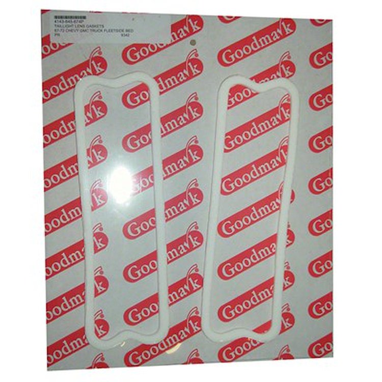 GMK4143845674P Tail Lamp Lens Gaskets for 1967-1972 Fleetside/Wideside Truck Blazer [Left/Right]