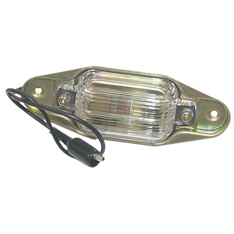 GMK414388667 License Lamp Assembly 1967-1986 C/K Truck 1987-1991 R/V Truck