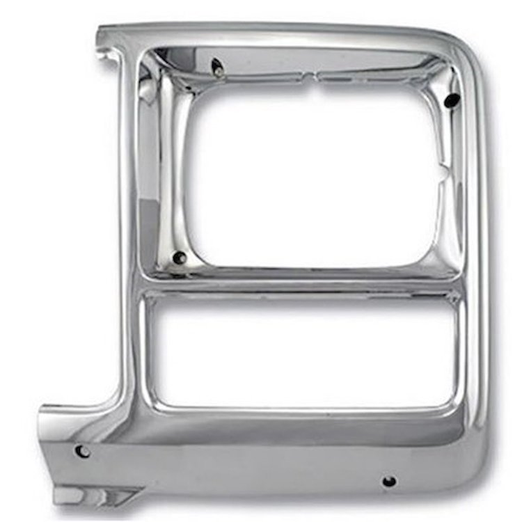 GMK414406080L Left/Driver Side Headlamp Bezel for 1980 Plymouth Chevrolet & GMC C/K Truck & Suburban