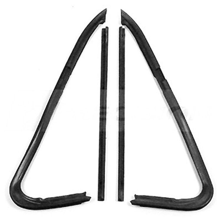GMK4144418731P Vent Window Weatherstrips 1973-1980 C/K Truck 4-Piece Kit Inc Div Bar Weatherstrips